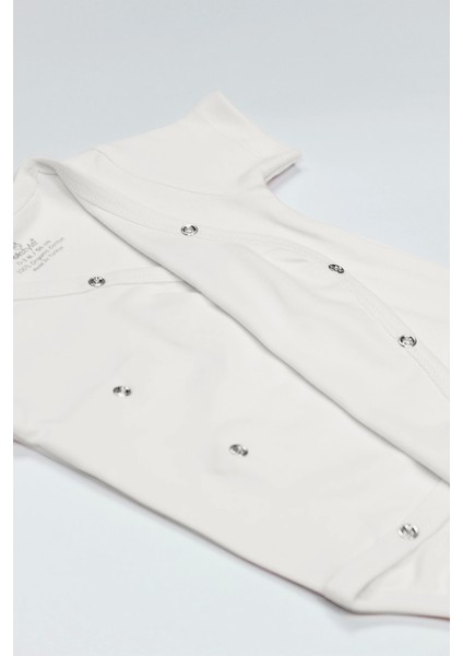 Organik Natural Basic Style Kruvaze Yarım Kol Body BS17101 Ekru fırsatları