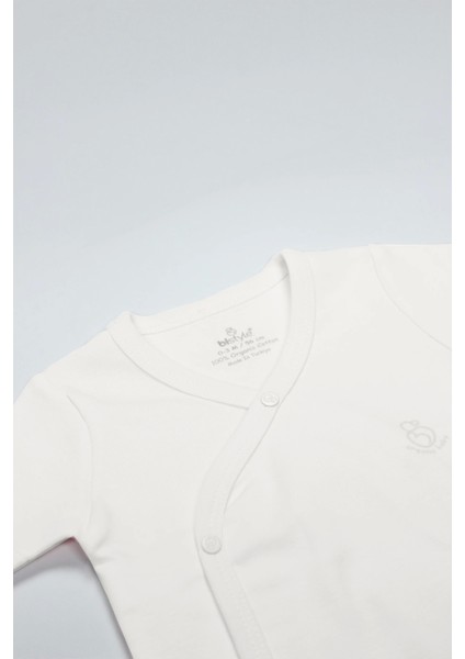 Organik Natural Basic Style Kruvaze Uzun Kol Body BS17102 Ekru fiyatları