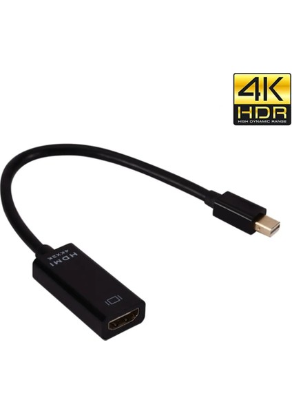Mini Displayport To HDMI Ekran Bağlantı Noktasından Thunderbolt HDMI Uyumlu Dönüştürücü Mini Dp HDMI Adaptörü 4k@2k Görüntü Kalitesi Kablo