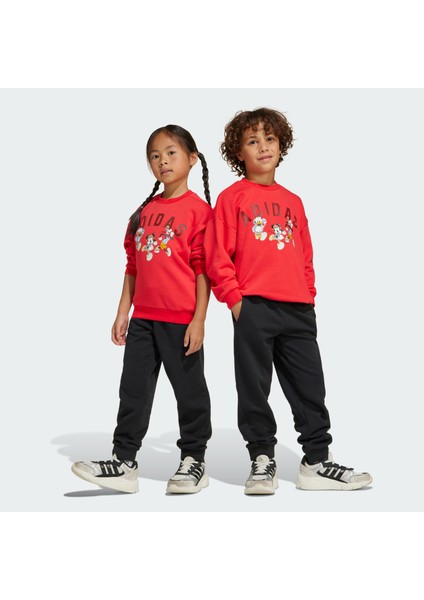 Sportswear JN6101 ADIDAS DISNEY MICKEY MOUSE SWEATSHIRT JOGGER EŞOFMAN TAKIMI