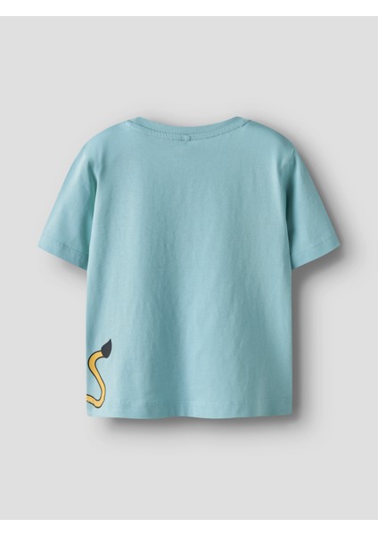 NMMHELGE SS NREG TOP PB Mavi Erkek Çocuk Kısa Kol T-Shirt fiyatları