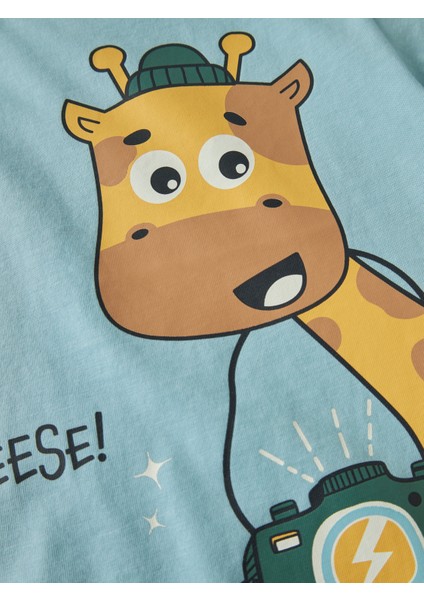 NMMHELGE SS NREG TOP PB Mavi Erkek Çocuk Kısa Kol T-Shirt modelleri