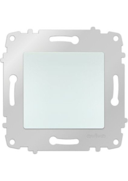 11 Adet Ovivo Grano Beyaz Tekli Anahtar Çerçevesizdir