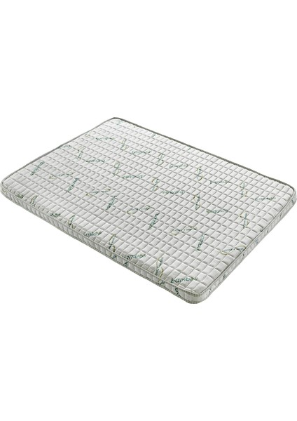 7 cm Bamboo 120 x 180 Visco %100 Lastikli Uyku Pedi Yatak Şiltesi Lüx Ortopedik Yatak Pedi