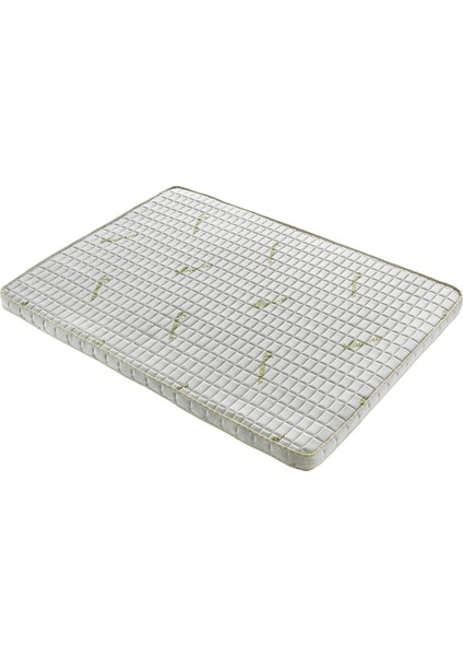 7 cm Aloevera 80X200 Visco Katmanlı Lastikli Uyku Pedi Yatak Şiltesi Lüx Ortopedik Yatak Pedi