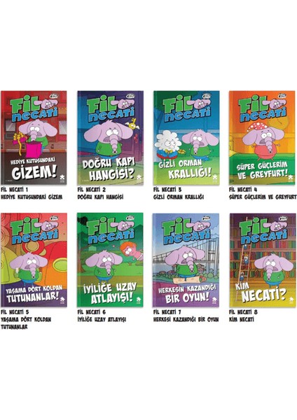 Fil Necati Seti (8 Kitap)