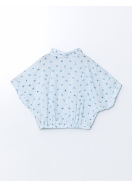 Yeni Sezon Cicekli Kiz Cocuk Crop Bluz - S5JR12Z4 fiyatları