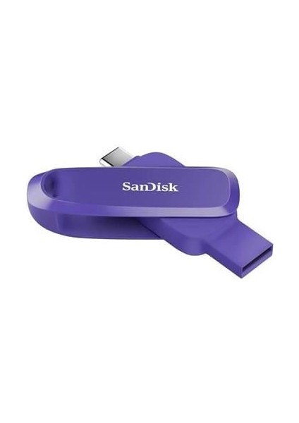 Sandısk 256GB Phone Drıve Dual SDDDC6-256G-G46PO Typec USB Bellek Purple