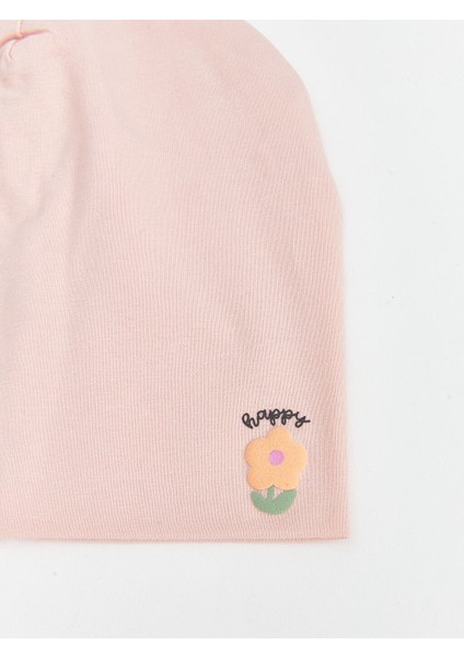 Yeni Sezon Basic Pamuklu Kiz Bebek Bere 3'lu - S56422Z1