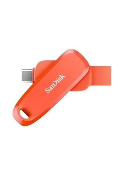 Sandısk 128GB Phone Drıve Dual SDDDC6-128G-G46NO Typec USB Bellek Orange