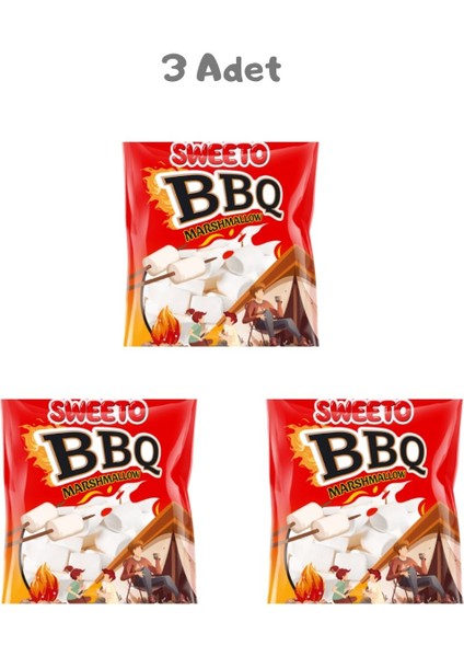 Bbq Marshmallow 250 Gr. 3 Adet