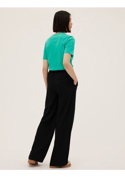 Wide Leg Pantolon