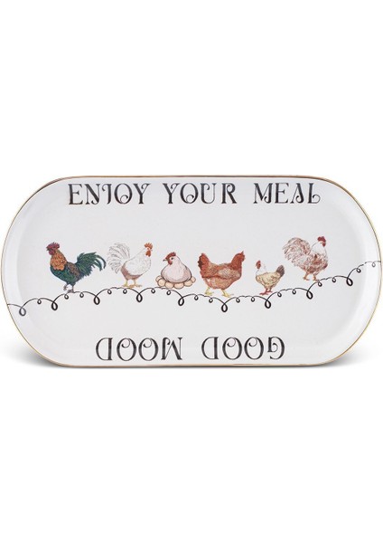 Farmland Enjoy Kayık Tabak 22 cm modelleri