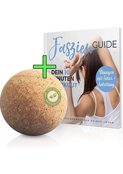Amityunion Faszien Ball – Doğal Foamroller Ball – Masaj ve Terapi Için Ball Selbstmage – Sportball – Egzersiz Topu – Faszial Ball Ing ve Masaj Için (Yurt Dışından)