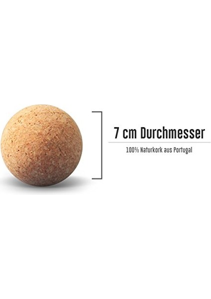 Amityunion Faszien Ball – Doğal Foamroller Ball – Masaj ve Terapi Için Ball Selbstmage – Sportball – Egzersiz Topu – Faszial Ball Ing ve Masaj Için (Yurt Dışından) fiyatları