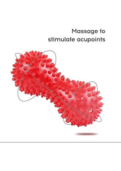 Mistaha Pvc Fıstık Dikenli Masaj Topu Açık ve Kapalı Fintness Egzersizi Için Fasya Topu (Yurt Dışından) indirimleri