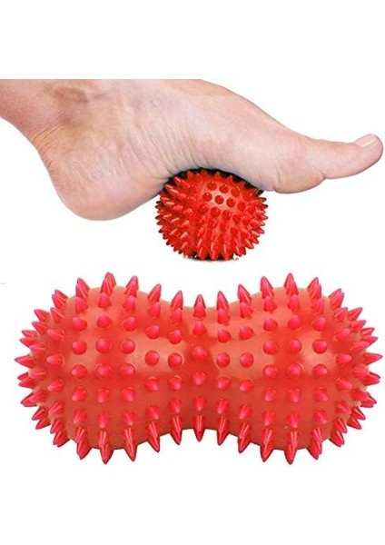 Tbest Fıstık Dikenli Masaj Topu, Pvc Sırt Masajı Topu Fitness Kas Omuz Ağrısı Için Yumuşak Dikenli Masaj Green (Yurt Dışından) indirimleri