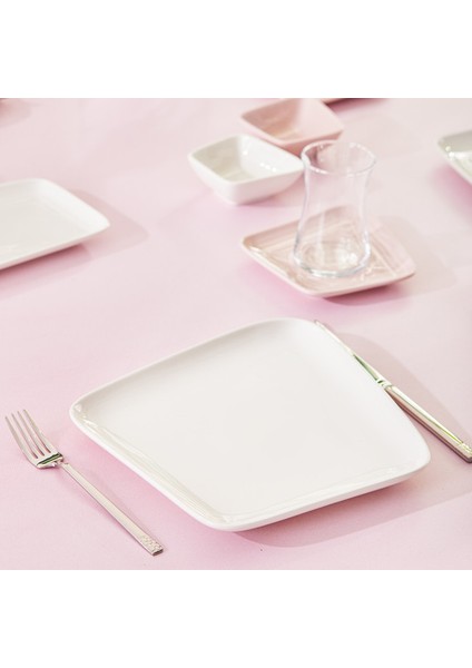 Naomi Pink 26 Parça 6 Kişilik Kahvaltı Takımı