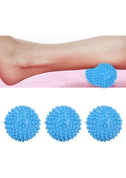 3 Adet Dikenli Masajı Topları, Giderici, Tetik Nokta Egzersiz Topu, El Veya Masajı Için 2.8x2.8in (Yurt Dışından) indirimleri