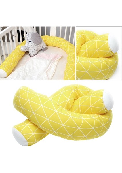 Bebek Yumuşak Pamuk Yatak Tampon Yeni Doğan Beşik Yatak Yastık Sarı (Yurt Dışından) fırsatları