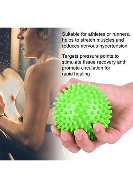 Akozon Kırmızı Dikenli Fitness Masaj Silindiri Topu - 7.5cm - Parmak Rahatlaması ve Kas Iyileştirmesi Için Dayanıklı Plastik Vücut Masaj Topu Purple #05 (Yurt Dışından) fiyatları