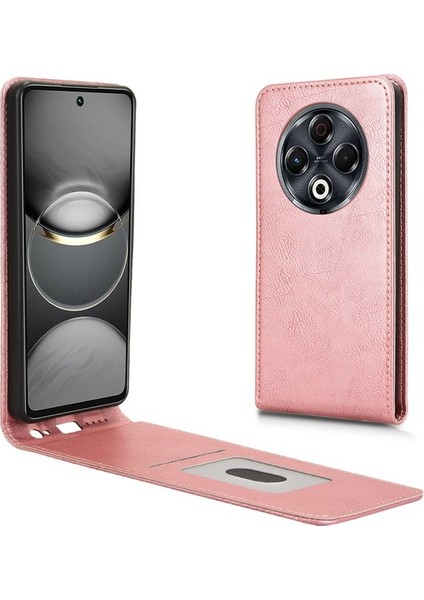 Tecno Spark 30 4g Manyetik Dikey Çevirme Deri Telefon Kılıfı, Kart Yuvası (Yurt Dışından)