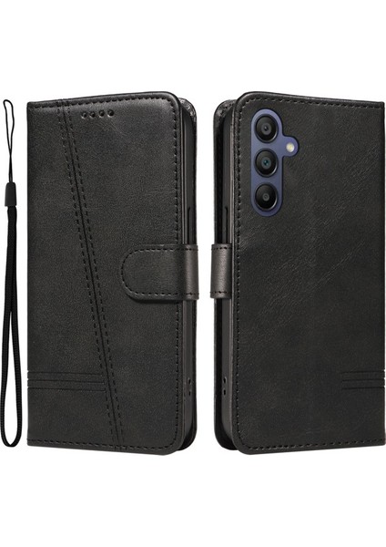 Samsung Galaxy A16 Flip Cüzdan Deri Telefon Kılıfı (Yurt Dışından)