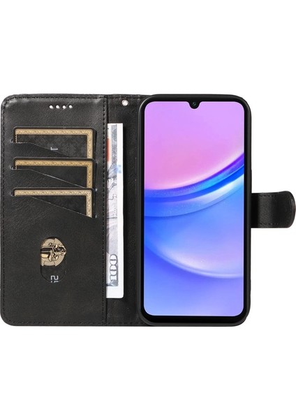 Samsung Galaxy A16 Flip Cüzdan Deri Telefon Kılıfı (Yurt Dışından) modelleri