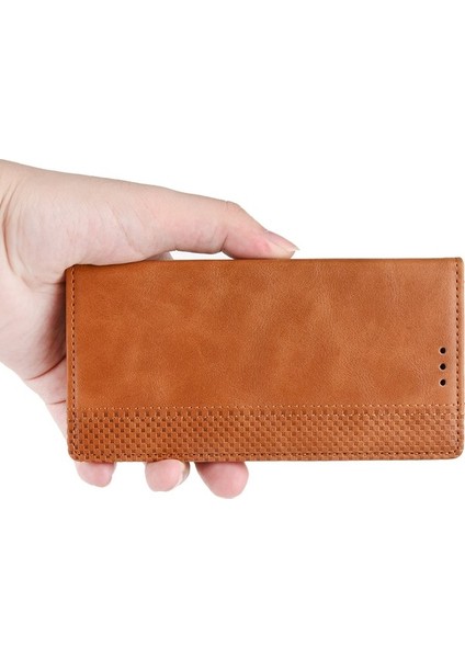 Retro Style Pu Deri Stand Cüzdan Telefon Kasası Için Vivo Y20/Y20I (Yurt Dışından)
