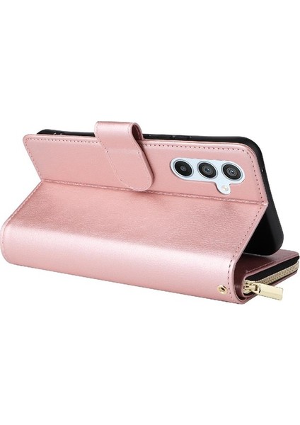 Samsung Galaxy A54 5g Flip Kapak Fermuarlı Cebi El Kayışı ile 9 (Yurt Dışından) indirimleri