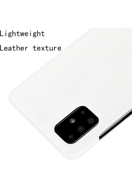 Samsung Galaxy M51 Klasik Timsah Moda Anti Için Şık Klasik Durumda (Yurt Dışından)