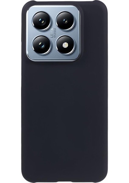 Xiaomi 14T Pro Kılıf Sert Pc Buzlu Minimalist Telefon Kapağı-Siyah Için (Yurt Dışından) fiyatları
