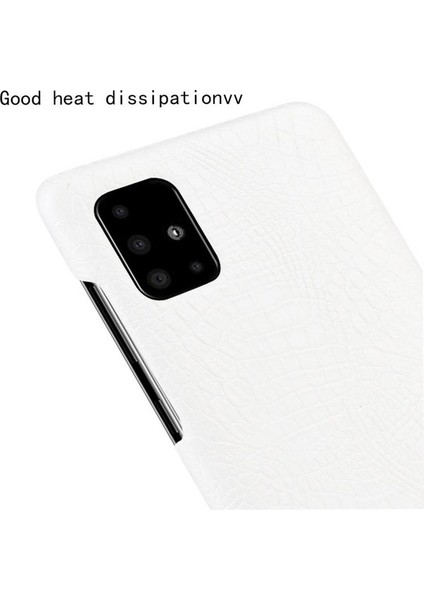 Samsung Galaxy M51 Klasik Timsah Moda Anti Için Şık Klasik Durumda (Yurt Dışından)