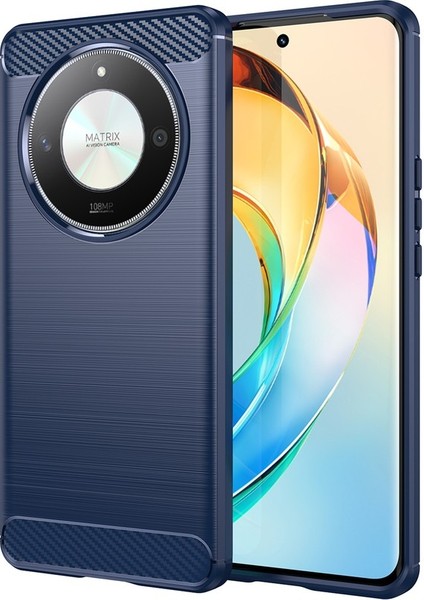 Honor X50 / X9B 5g Tpu Karbon Fiber Doku Çekmeye Dayanıklı Telefon Kapağı (Yurt Dışından)