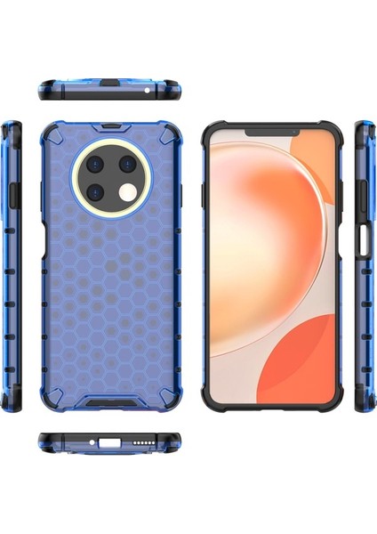 Huawei Nova Y91 4g Tpu+Pc Koruyucu Telefon Kılıfı Petek Doku Telefon Kapağı (Yurt Dışından)