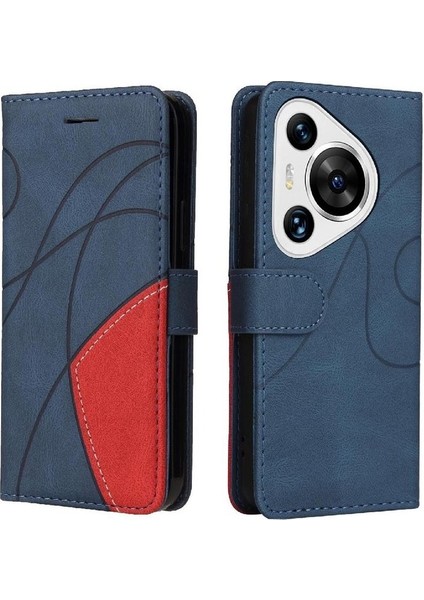 Kart Yuvası Standı Ile Huawei Pura 70 Pro Stand Koruyucu Için Flip Case (Yurt Dışından)