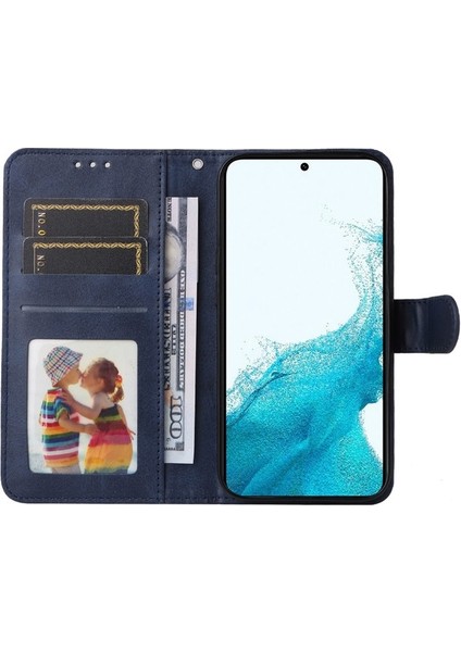 Samsung Galaxy A34 Pu Deri Telefon Kılıfı A34 5g Tam Koruma Buzağı Dokusu Manyetik Flip Cüzdan Stand Aşınma Dayanıklı Telefon Kapağı Kayış (Yurt Dışından) fiyatları