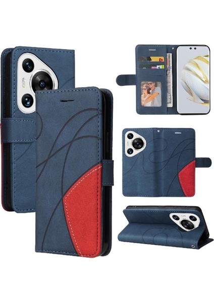 Kart Yuvası Standı Ile Huawei Pura 70 Pro Stand Koruyucu Için Flip Case (Yurt Dışından)