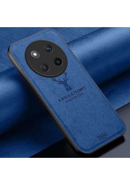 Honor Magic7 5g Kumaş Dokusu Pu Deri Hibrit Telefon Kapağı (Yurt Dışından)