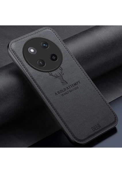 Honor Magic7 5g Kumaş Dokusu Pu Deri Hibrit Telefon Kapağı (Yurt Dışından)