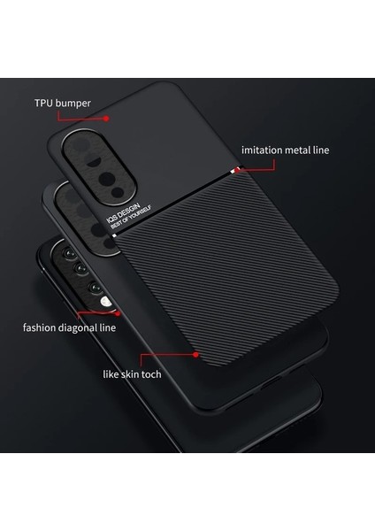 Honor 90 Ovma Deseni Manyetik Çekim Cep Telefonu Kılıfı (Yurt Dışından) fırsatları