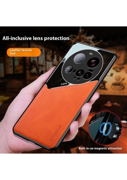Xiaomi 15 Ultra Kılıf Deri Kaplamalı Pc+Tpu Telefon Arka Kapak-Mavi (Yurt Dışından) fırsatları