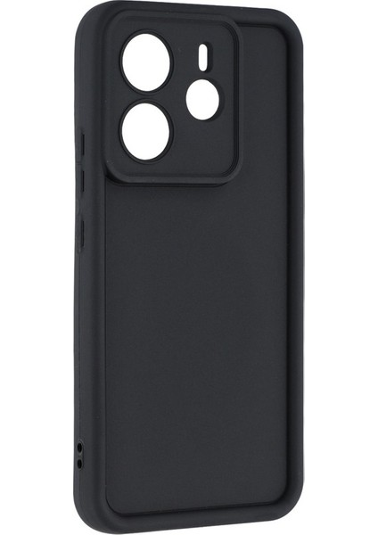 Xiaomi Redmi Için Not 14 4g 163.25X76.55X8.16MM Kılıf Yivli Tasarım Tpu Kaymaz Telefon Kapağı-Balck (Yurt Dışından) modelleri