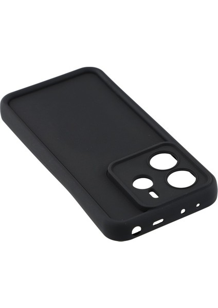 Xiaomi Redmi Için Not 14 4g 163.25X76.55X8.16MM Kılıf Yivli Tasarım Tpu Kaymaz Telefon Kapağı-Balck (Yurt Dışından) fırsatları