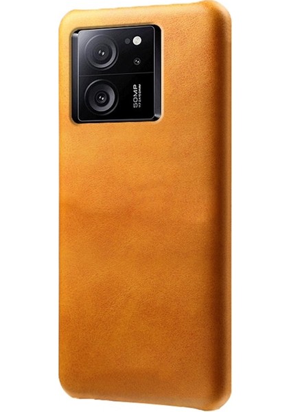 Xiaomi 13T Pro Pro-Cratch Pu Deri + Pc Kapak Buzağı Doku Cep Telefonu Kapağı (Yurt Dışından)