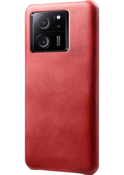 Xiaomi 13T Pro Pro-Cratch Pu Deri + Pc Kapak Buzağı Doku Cep Telefonu Kapağı (Yurt Dışından)