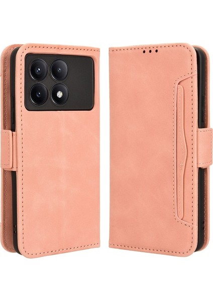 Xiaomi Poco X6 Pro 5g Kart Yuvası Stand Manyetik Kapak Kapağı (Yurt Dışından)