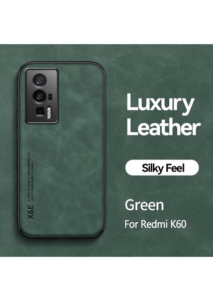 For Xiaomi Redmi K60 Cilt Hissi Manyetik Emme Cep Telefonu Kılıfları (Yurt Dışından)