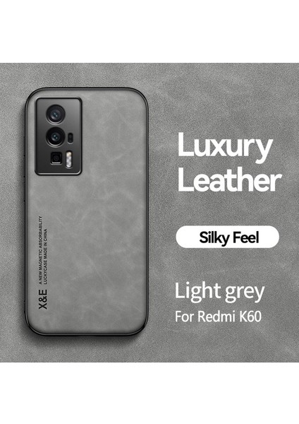For Xiaomi Redmi K60 Cilt Hissi Manyetik Emme Cep Telefonu Kılıfları (Yurt Dışından) fırsatları