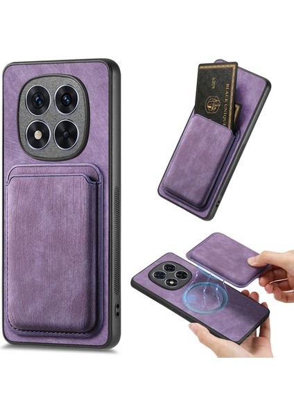 Xiaomi Redmi Note 14 Pro 5g Retro Deri+Tpu Telefon Kılıfı, Çıkarılabilir Kart Yuvası (Yurt Dışından)
